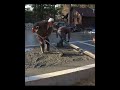 How to Pour Concrete #shorts