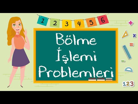 2. Sınıf - Bölme İşlemi Problemleri