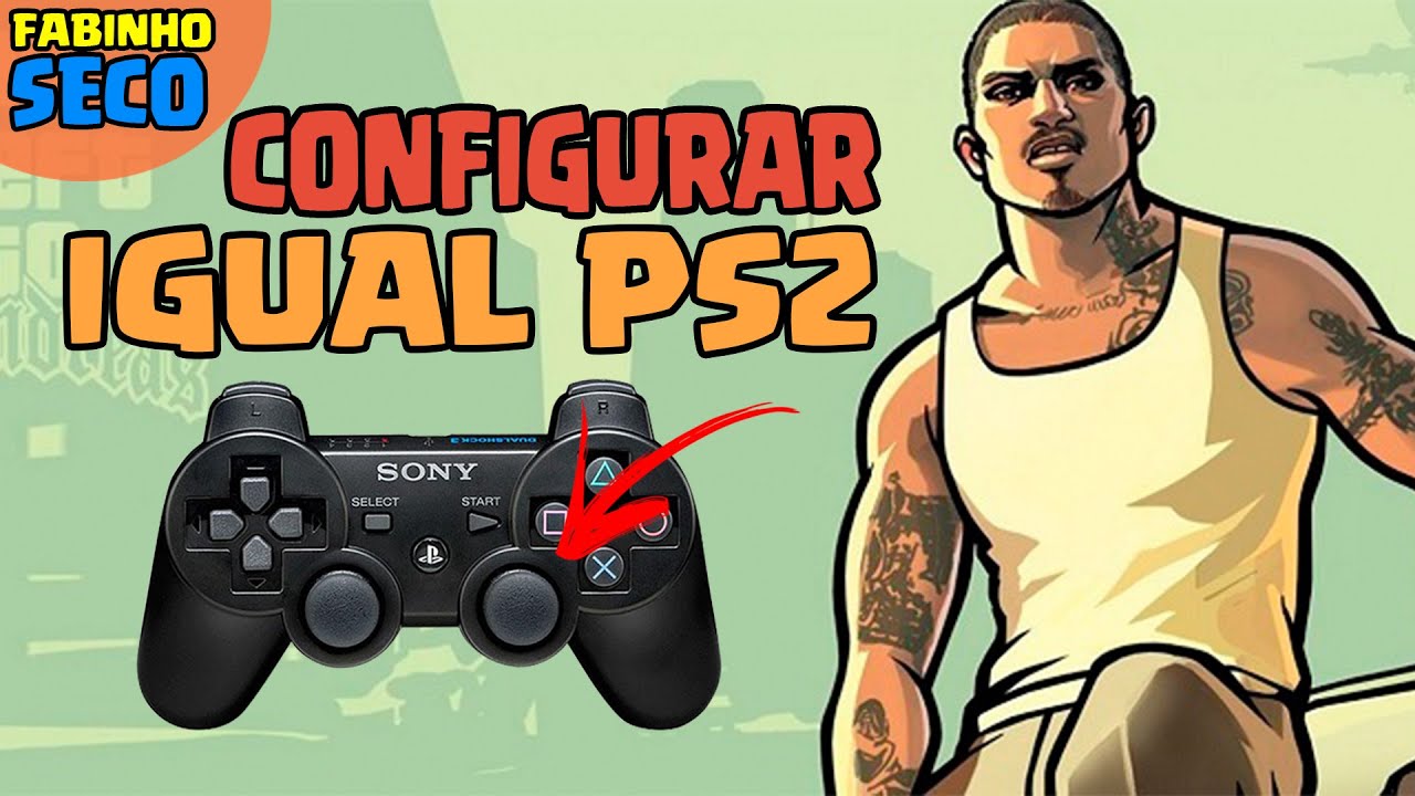 Todos os comandos e controles do GTA San Andreas para PS2! - Dicas GTA