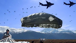 Adrenaline-Pumping Skydiving Stunts from C-17 Globemaster III by U.S. Female