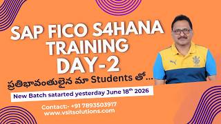 SAP S4 HANA FICO Tutorial | DAY-2 | SAP FICO in Telugu | by Veera BS #sapfico