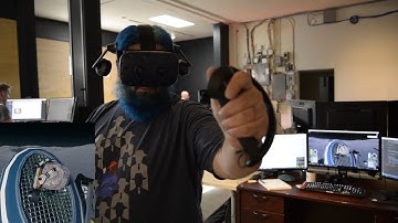 SteamVR Knuckles EV2 - Moondust Demo Gameplay and Commentary (Valve Index Controllers)