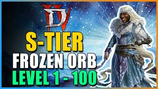 Diablo 4 Season 4 - Best Frozen Orb Sorcerer To BLAST With (1-100 & Endgame Progression Guide)