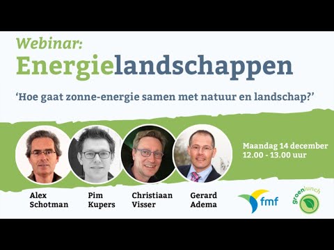 Webinar: Energielandschappen