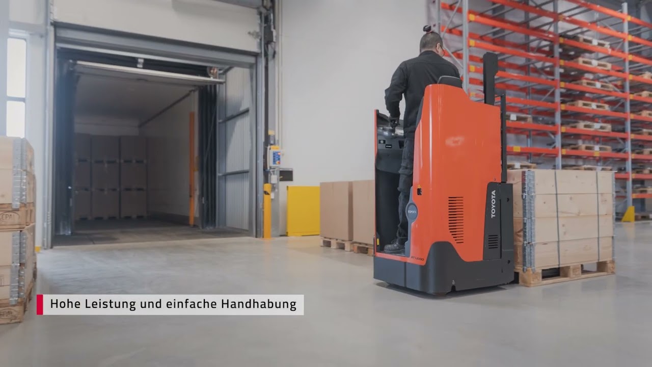 Die neue S-Serie der Elektro-Nieder- & Hochhubwagen von Toyota Material Handling im Einsatz