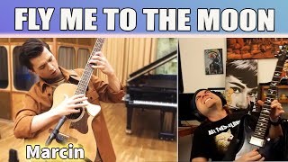 Fly Me To The Moon - Marcin Patrzalek Reaction \/\/ (Live Solo Guitar)