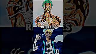 Zoro vs Sanji || #shorts #anime #onepiece