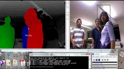 COMBINATION OPENCV OPENNI