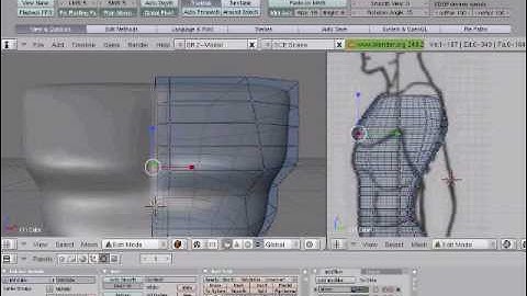 Modeling the Human with Blender 2.49b Part 2