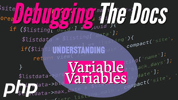 Variable Variables in PHP