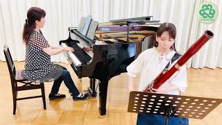 Caro mio ben(イタリア歌曲集) 1.ファゴット＋ピアノ 2. クラリネット＋ピアノ 3.ピアノ伴奏　TrioInfinity Cl.松永唯 Fg. 今井潤子 Pf.小松真理