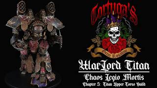 CHAOS Warlord Titan Armor Fabrication - Upper Torso Build