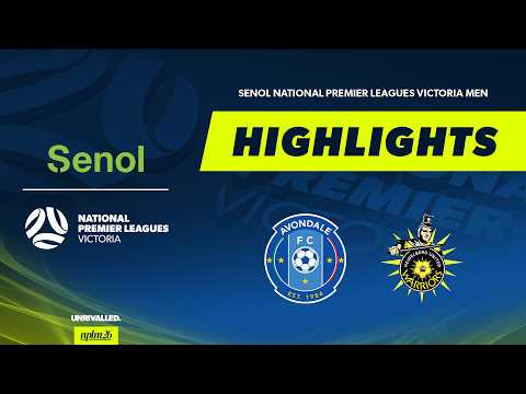 Avondale v Heidelberg United | Highlights | Senol NPLM Victoria 2026 — football highlights