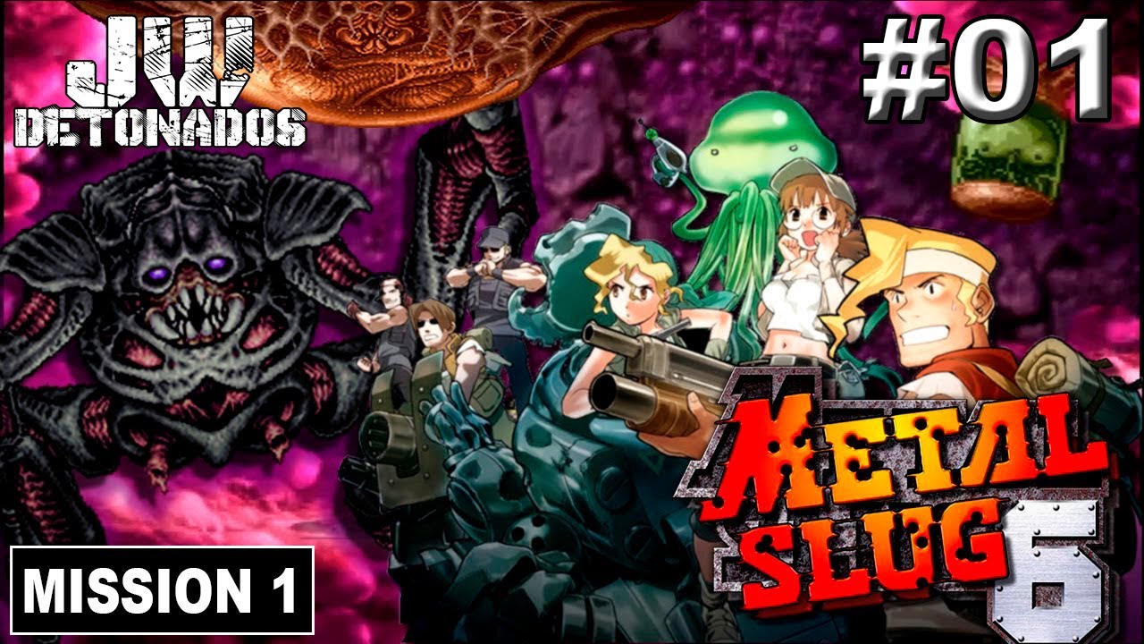 PS2 | METAL SLUG 6 #01 [ MISSION 1 ] (1080p60)