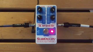 SubDecay Octasynth エフェクター Subdecay Octasynth - YouTube