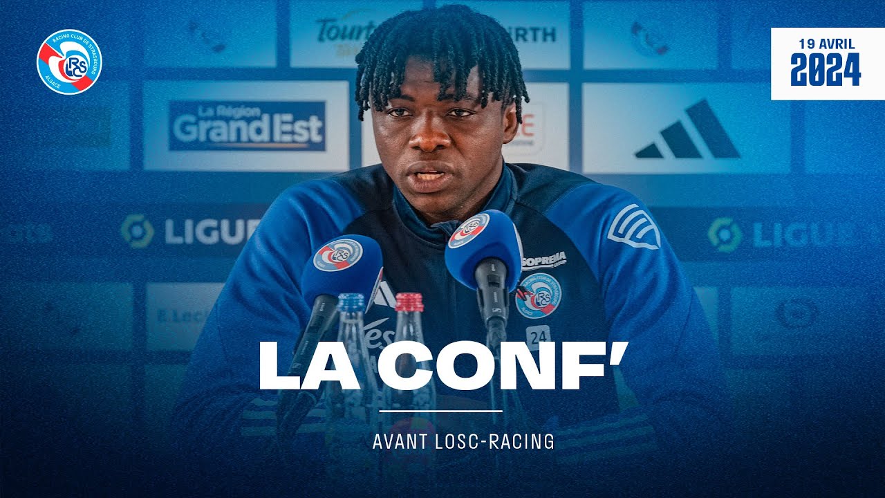 LOSC-Racing (J30 Ligue 1 Uber Eats 23/24) : la conf' d'avant-match | REPLAY