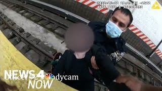 Rescue Caught on Camera: Woman Falls Onto NYC Subway Tracks | News 4 Now