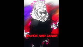 [ Copy and Steal vs Watch and Learn ] Sukuna edit #jujutsukaisen #sukuna #haad #short