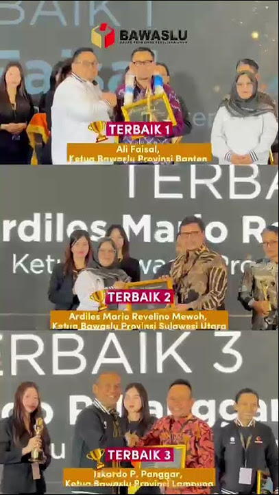 Bawaslu gelar Anugerah Kepemimpinan Pengawasan Pemilu 2025 #ayoawasibersama