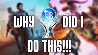 Getting Platinum On 2 Terrible Games For My Trophy Backlog