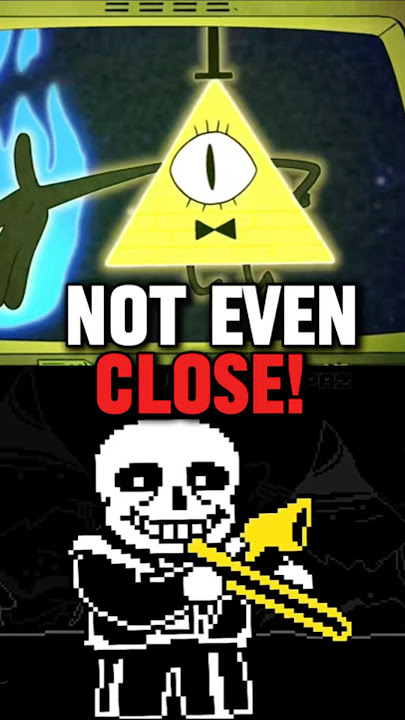 Why Bill Cipher VS Sans ISN’T EVEN CLOSE! #gravityfalls #undertale #animation #gaming #vs #battle