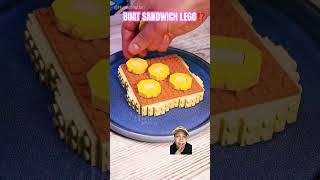 BUAT SANDWICH LEGO⁉️ #satisfying #lego #stopmotion #miniature #relaxing #legostopmotion #asmrfood