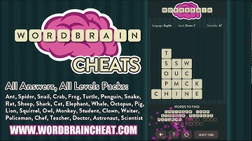 WordBrain Doctor 7 Cheats | WordBrain Cheats | Doctor 7 Answer