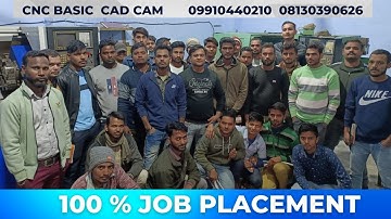 CNC TRAINING SANTOSH YADAV|VMC CNC TRAINING CENTER|CNC VMC PROGRAMMER KAISE BANE