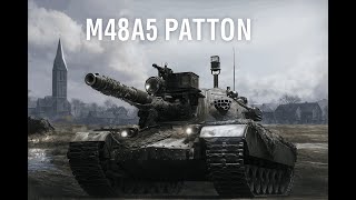 картинка: Как же он могёт. Мастер на М48А5 Patton