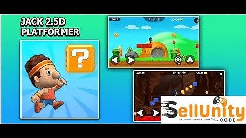 Jack Platformer Game Unity Source Code Best Quality : Sellunitycode
