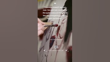 🦁 COURAGEOUS Journaling Prompt & Motivational Quote