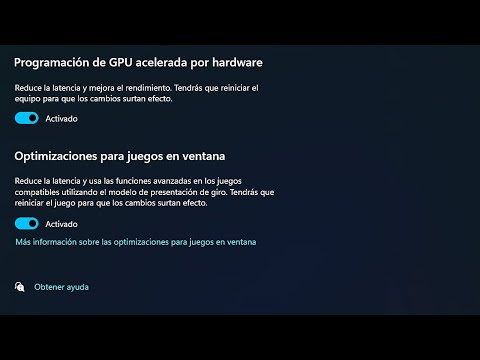 Activar la programación de GPU acelerada por hardware en Windows 11
