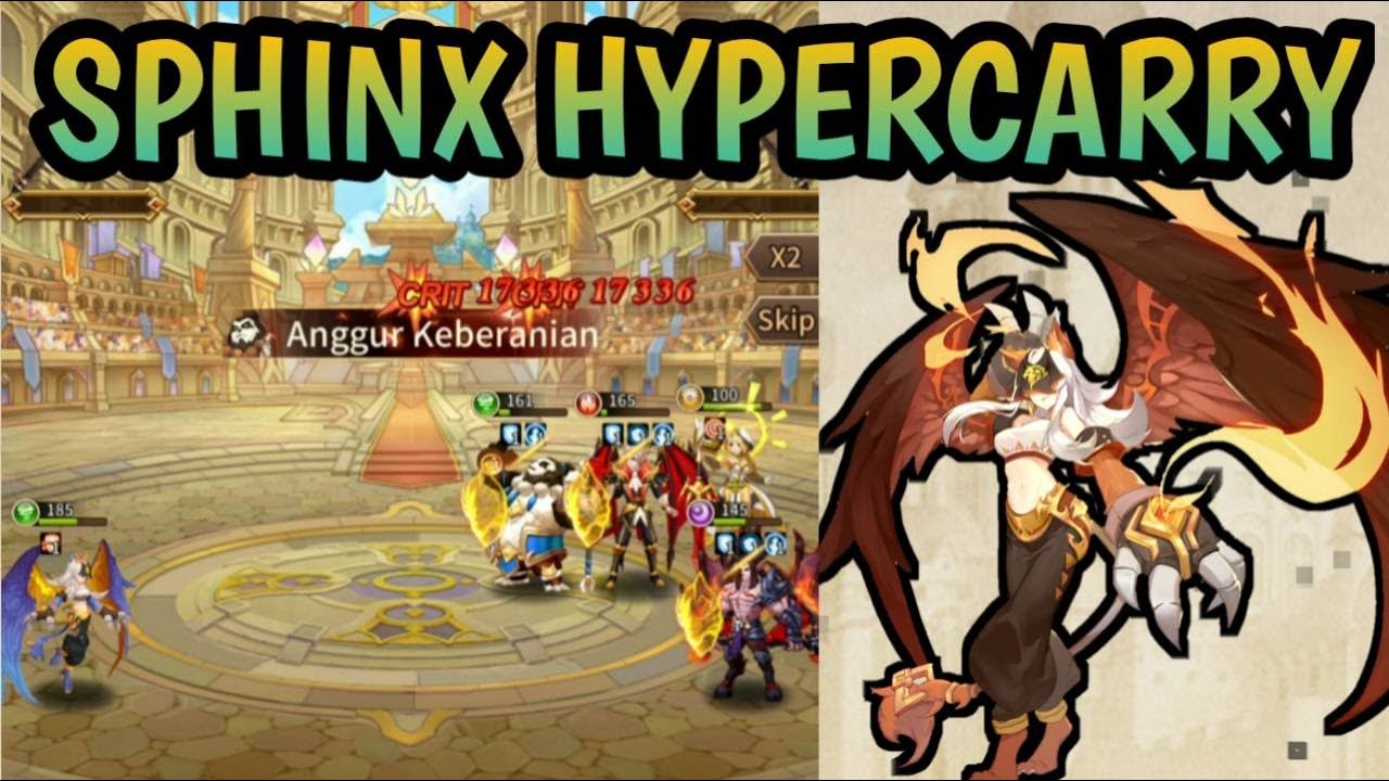 Sphinx Ragnarok SPHINX HYPERCARRY VS EVERYBODY !! - Idle Legends: Ragnarok Saga #28 ...