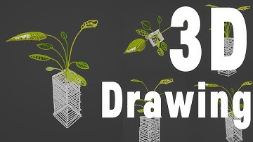 Grease Pencil 3D drawing (Blender)