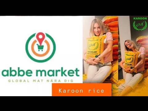 Karoon rice in Abbe market