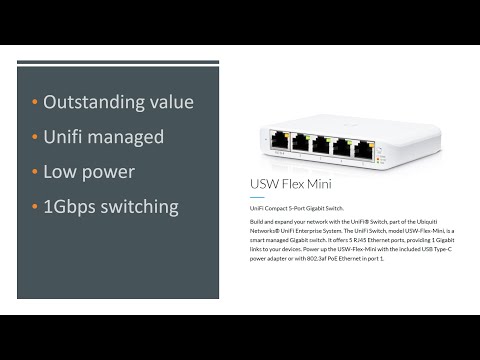 Ubiquiti Unifi USW Flex Mini Managed Switch