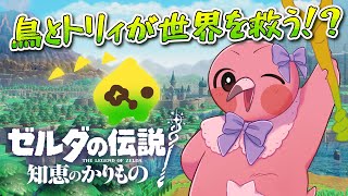 【 初見実況 / ゼルダの伝説知恵のかりもの 】借せる物全部ください！赤ちゃんフラミンゴが世界を救うよ！【  めまいパレード / 羽合アン / 桃野トリ / 個人VTuber 】