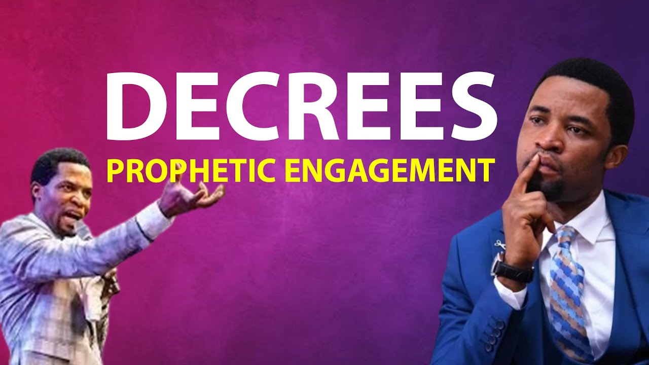 Decree and Declare oooooo Job 