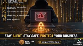 🚨 Cybersecurity Tip — Think Before You Click 