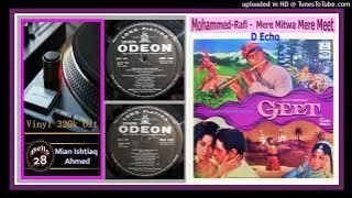 DE- Mohammed-Rafi -  Mere Mitwa Mere Meet - Kalyanji-Anandji - Geet 1971 - Vinyl 320k Ost