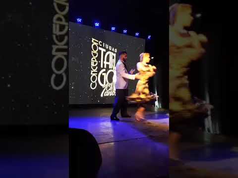 Jose y Roxana en el Festival Internacional Concepcion Tango