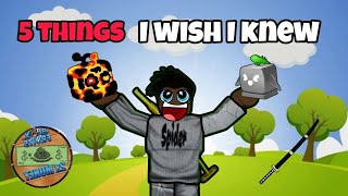 5 Things I wish I knew in the First Sea (Blox Fruits)