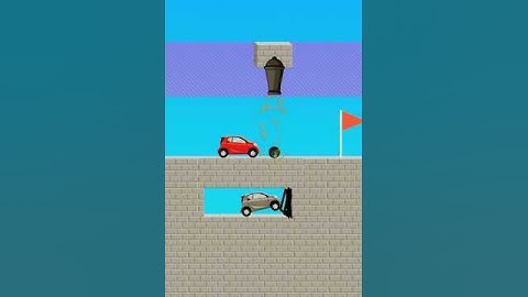 Draw a bridge and save the car level 92 #gamingvideos #games #youtubealternative #coolvideo
