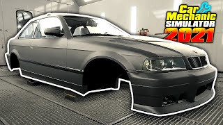 Expandi a oficina e Pintei minha BMW! - Car Mechanic Simulator 2021 #7