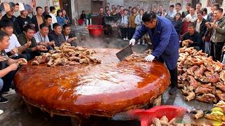 Download Lagu 农家小院猪蹄店爆火！5 大盆猪蹄又炸又卤堆成肉山，震撼场面引食客疯抢【小帅探店】 MP3