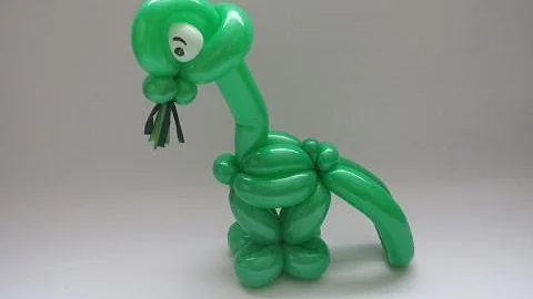 Dinosaur Balloon Tutorial - Video 64 - BalloonTube with Graham Lee