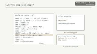 Oracle DBA Lesson 17 Part 2 — A Repeatable SQL*Plus Report