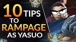 10 SIMPLE TIPS to go YASUO GOD - Combos, Tricks and Matchups | LoL Guide (Challenger)