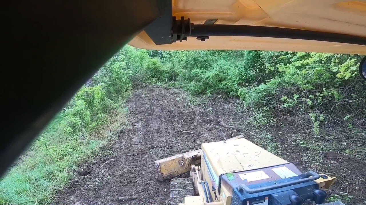 Cutting in a new road. YouTube