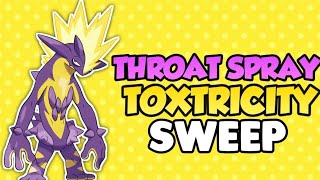 Throat Spray Toxtricity Sweep | Pokemon Showdown